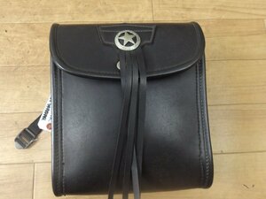 中古部品入庫　PARADICE横浜社製　小型サドルバッグ　程度まずまず傷あり　サイズ写真にあり