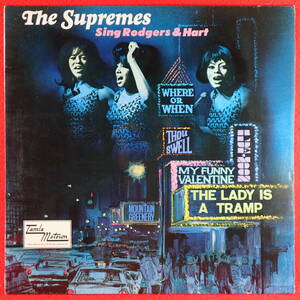 送料無料★神洗浄【家宝級レア★奇跡の極美品+マト1+FLIP★UKオリジナル TAMLA MOTOWN MONO】★THE SUPREMES/SING RODGERS＆HART★最高音質