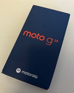 新品未使用moto g24マットチャコール モトローラーMotorola motog24 MTAndroid本体トリプルSIM