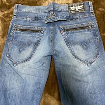 LEVI'Sリーバイス511 SLIM W34 ブラックパッチ　ヴィンテージ加工_画像7