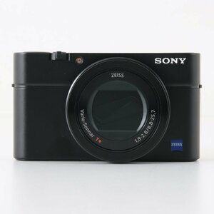 1円～ SONY ソニー コンパクトデジタルカメラ サイバーショット DSC-RX100M3 RX100III　※チャージャーなし【電源ONのみ確認】