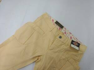 Dickies　ディッキーズ　パンツ　新品未使用　タグ付き　ポケット　クリーム色　肌色　Lサイズ　オールシーズン　メンズ　Y-675い