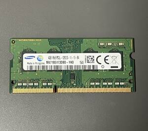 PC memory SAMSUNG 4GB DDR3 PC3L-12800S