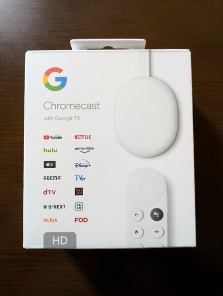 Chromecast with Google TV (HD)　新品・未開封