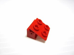レゴ★ベーストップ型ヒンジ（1x2赤色-2x2赤色・中古品）