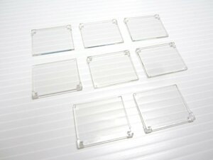 レゴ★未使用！窓枠１×４×３用ガラスパーツ８点セット