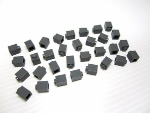 レゴ★未使用！新濃灰色の１×１基本パーツ３２点セット