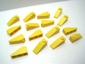 レゴ★未使用！黄色の１×３スロープ１６点セット