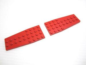 レゴ★未使用！飛行機の翼プレート（赤色・４×９）