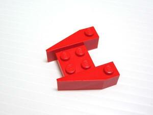 レゴ★年代物！赤色の４×４特殊ウェッジパーツ（中古品）