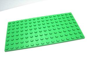 レゴ★未使用！裏もくっつく薄緑色のベースプレート(8X16)#1
