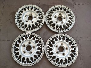 16inch BBS RS137 2枚 RS225 2枚 pcd 5×114.3 TOYOTA用 ハブ径 60mm faces for sale 