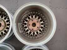 15inch フラットバック BBS RS043 4本 6 1/2J×15H2ET36 pcd 5×114.3 ハブ径約73mm_画像8