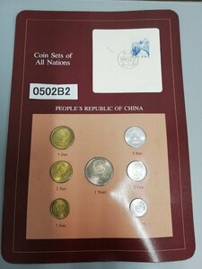 0502B2　世界のコイン　硬貨　中国　1981　1982　など