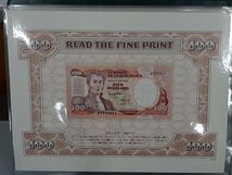 0502U22　世界の紙幣　コレクション　THE WORLD’S MOST UNUSUAL BANKNOTES　イギリス　中国　カンボジア など ※追加写真あり_画像9