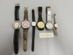 0503B24　時計　腕時計　ジャンク品　おまとめ　SWATCH　CITIZEN　SEIKO　MARIECLAIRE　GAGA　刻印あり