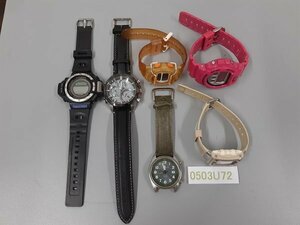 0503U72　時計　腕時計　ジャンク品　おまとめ　CASIO カシオ　EDIFICE　G-SHOCK　Baby-G　など