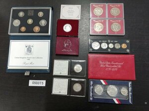 0503T5　各国の記念コイン　おまとめ　イギリス　アメリカ　ご成婚記念クラウン貨　U.S PROOF SET 1959　など