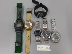 0503U102　時計　腕時計　ジャンク品　おまとめ　CASIO カシオ　G-SHOCK　Baby-G　など