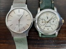 0503T64　腕時計　ジャンク品　おまとめ6点　LONGINES　DIESEL　など_画像2