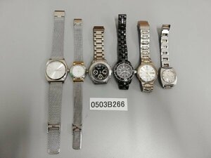 0503B266　時計　腕時計　ジャンク品　おまとめ　NIXON　アニエスベー　RAPTURE　JUNGHANS　SEIKO　など