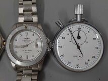 0503U226　時計　腕時計　懐中時計　ジャンク品　おまとめ　MARSHAL　CHARLESVOGELE　SEIKO　など_画像3