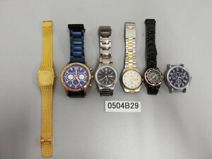 0504B29　時計　腕時計　文字盤　ジャンク品　おまとめ　Klaeuse　CITIZENシチズン　TIMEX　など