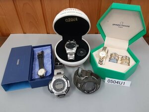 0504U1　時計　腕時計　ジャンク品　おまとめ　CASIO　SEIKO　ジャイアンツ　など