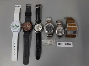 0601U84　時計　腕時計　ジャンク品　おまとめ　SEIKOセイコー　swatch　adidas　など