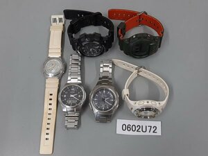 0602U72　時計　腕時計　ジャンク品　おまとめ　CASIO カシオ　G-SHOCK　Baby-G　wave ceptor など