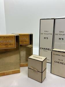 【5712】シャネル　ゲラン　ミツコ　香水おまとめ　CHANEL no5 100ml no15 GUERLAIN 50ml 1.7FL.OZ 3.4FL.OZ デパコス　パフューム　