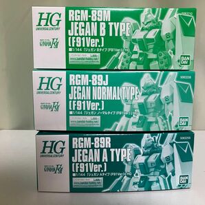 hgジェガンF91ver. 水転写デカール付き 3機セット(プレバン限定)