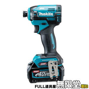 【未使用】makita/マキタ TD003GRAX 40Vmax/2.0Ah 充電式インパクトドライバ