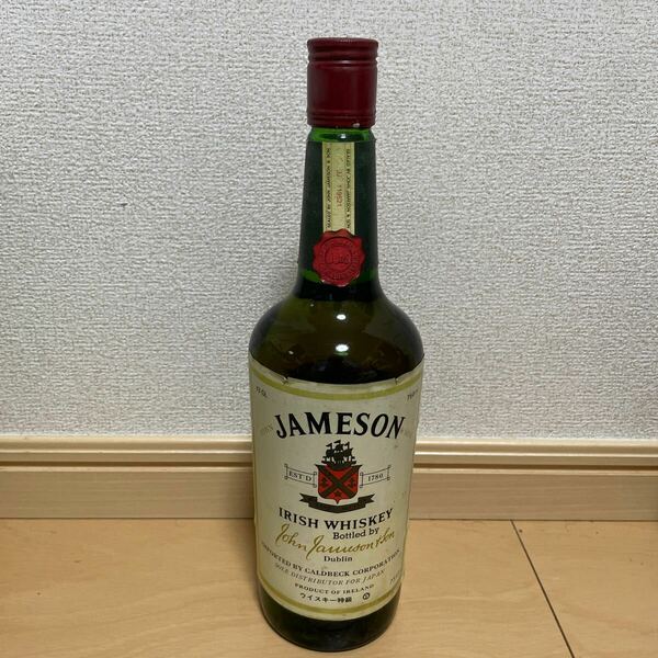 送料込　未開栓 古酒 ジヨン・ジェムソン JOHN JAMESON アイリッシュ ウイスキー 特級 750ml 43%