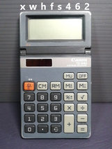 即決美品 キヤノン チルトディスプレイ ソーラー 電卓 TS-84H Canon Calculator Vintage Tilt Display Solar 昭和レトロ ヴィンテージ ibt_画像2