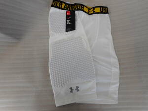  new goods unused goods * Under Armor * compression * basket * pants *MBK3743*MD size * half tights * white 