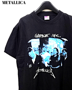 XL【METALLICA Tee GARAGE INC. Black メタリカ Tシャツ ブラック OLD 古着 バンドTシャツ】