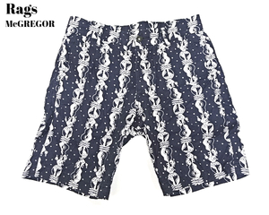 28【Rags McGREGOR HARF PANTS 211354103 Navy ラグスマックレガー ハーフパンツ ショートパンツ ショーツ ネイビー】