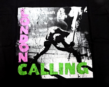 S 未使用【2004 The Clash LONDAN CALLING Tee Black ザ クラッシュ ロンドン コーリング Tシャツ ブラック バンドTシャツ ロックTシャツ】_画像4