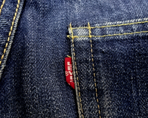 W33【LEVI'S 66501 DENIM PANTS 09A 014332 0100 2000年 復刻 リーバイス 66501 ヴィンテージ デニムパンツ ジーンズ 赤耳 日本製】_画像7