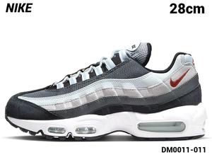 10(28cm) 新品【NIKE AIR MAX 95 DM0011-011 WOLF GREY/RUGGED ORANGE-BLACK ナイキ エア マックス 95 ウルフ グレー 国内正規品】