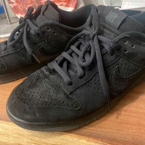 NIKE UNDEFEATED X DUNK LOW アンディフィーテッド X ダンク ロー ☆送料込☆ 28.5cm/BLK 黒 スニーカー ナイキ