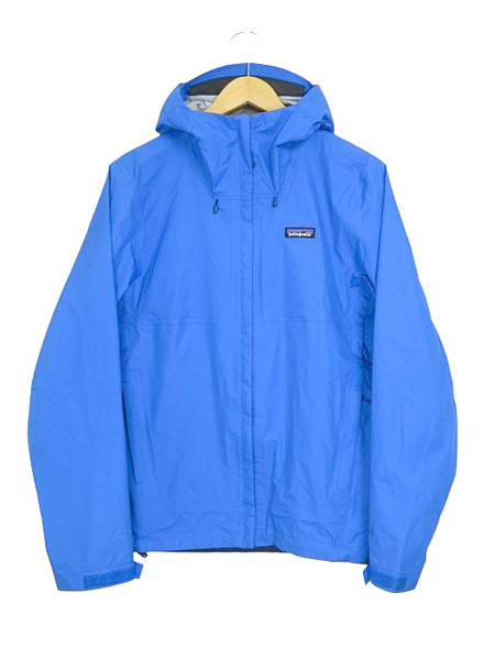 パタゴニア Patagonia トレントシェルジャケット 85240SP20 マウンテンパーカ リサイクルナイロン ブルー size S メンズ