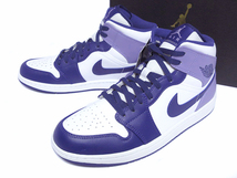 ナイキ NIKE エア ジョーダン 1 ミッド バッシュ スニーカー スカイ J パープル AIR JORDAN 1 MID Sky J Purple DQ8426 515 size 29cm_画像1