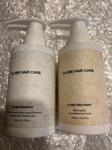 PLUME プリュムヘアケア シャンプー300ml トリートメント300ml