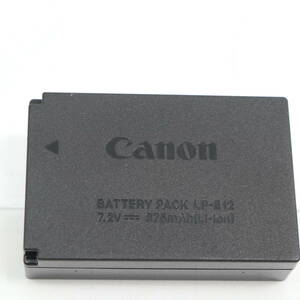 【並品】Canon　バッテリーパック LP-E12