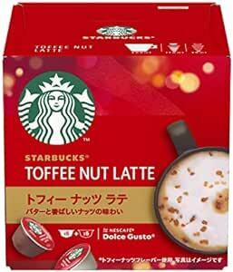 スターバックス トフィーナッツラテ ネスカフェ ドルチェ グスト 専用カプセル 12P×1