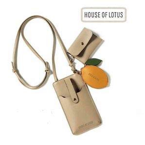 大人のおしゃれ手帖付録★HOUSE OF LOTUSスマホポシェット