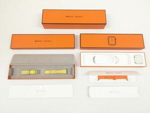 [1 jpy ~]HERMES Hermes AppleWatch change belt leather belt box accessory body none [10]