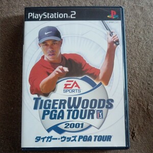 PS2ソフト　タイガー・ウッズPGA TOUR 2001